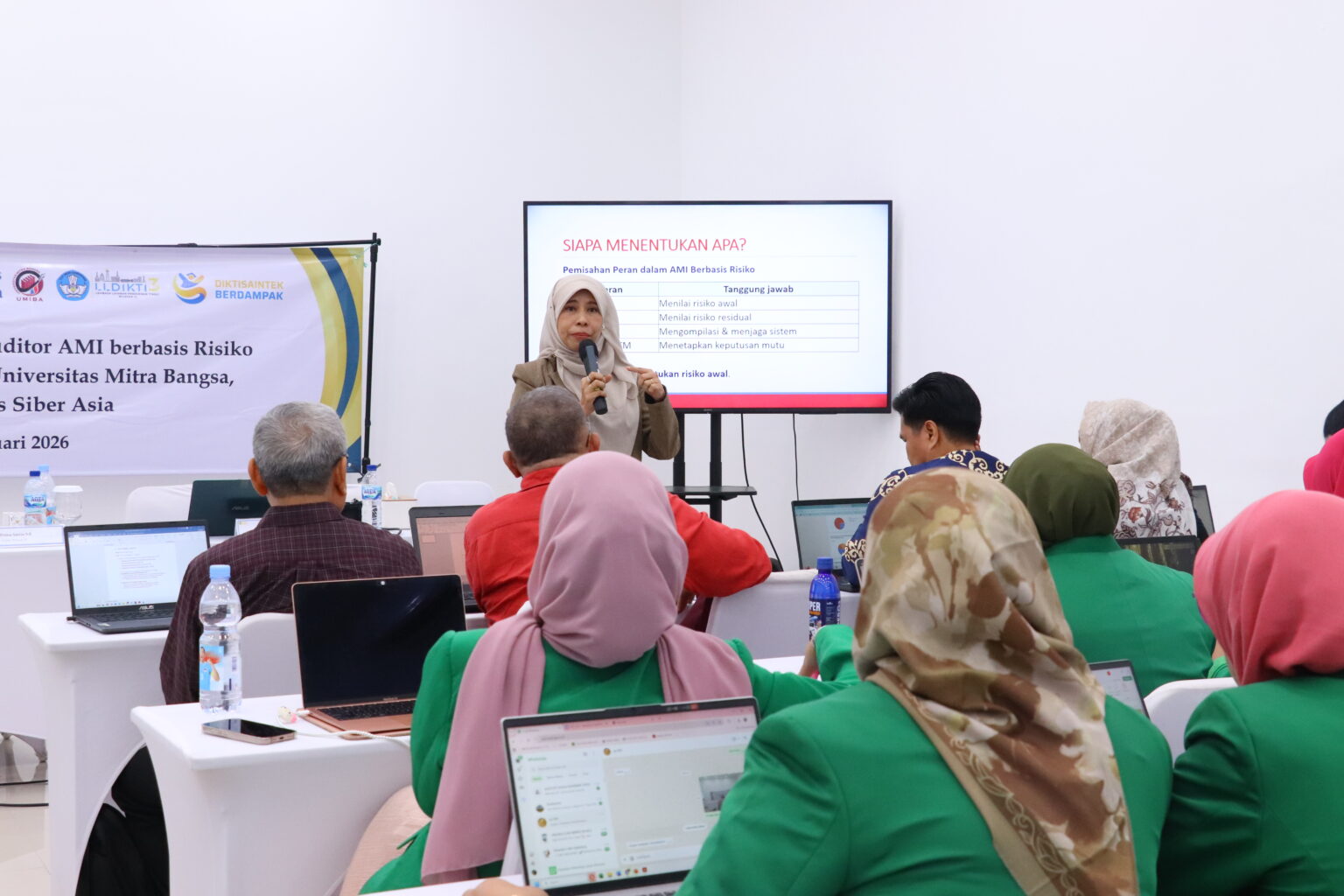 Pelatihan Audit Mutu Internal Berbasis Risiko Digelar di Universitas Nasional