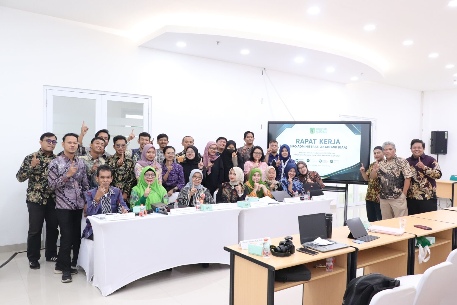 Biro Administrasi Akademik Gelar Rapat Kerja Evaluasi Kinerja dan Penyusunan Strategi Layanan Akademik Tahun 2026/2027